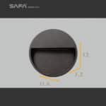 سبوت سلم مدور ظاهر 3 وات