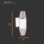 ابليك ليد جداري خارجي