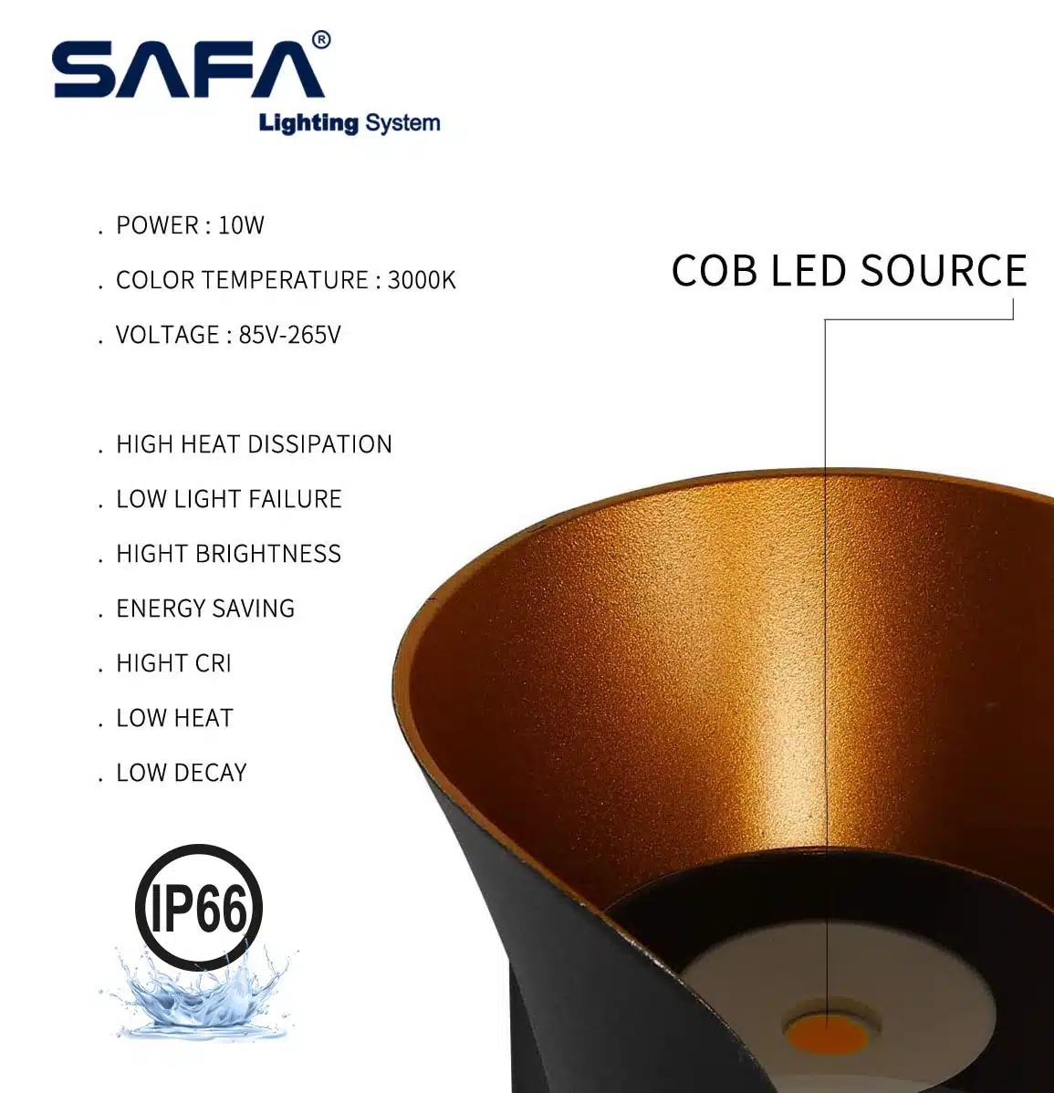 LED outdoor wall luminaire B30 / M - Image 4