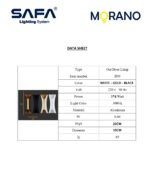 ابليك ليد جداري خارجي - الصورة 9