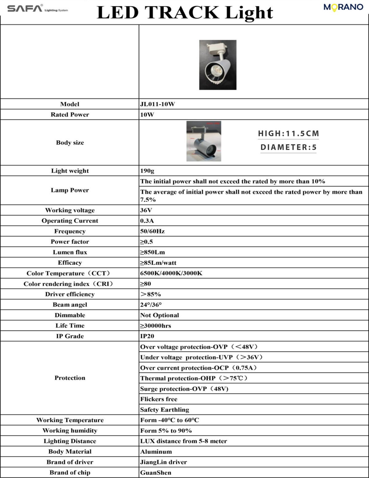 Spot Track 10watt - Image 4