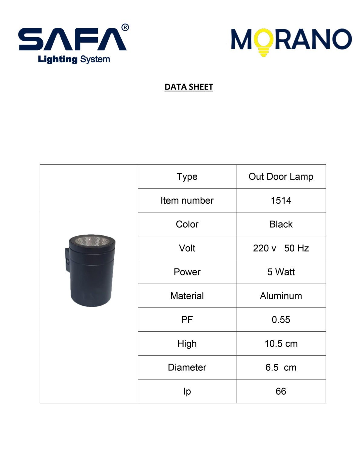 LED Wall Applique External 1 * 5W - Image 5