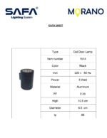 LED Wall Applique External 1 * 5W - Image 5