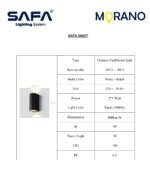 External LED wall luminaire - Image 4