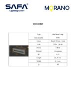 Horizontal Rectangular Ladder Drawer 6 Watt - Image 4