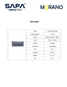 Horizontal rectangular staircase 6 watt - Image 3