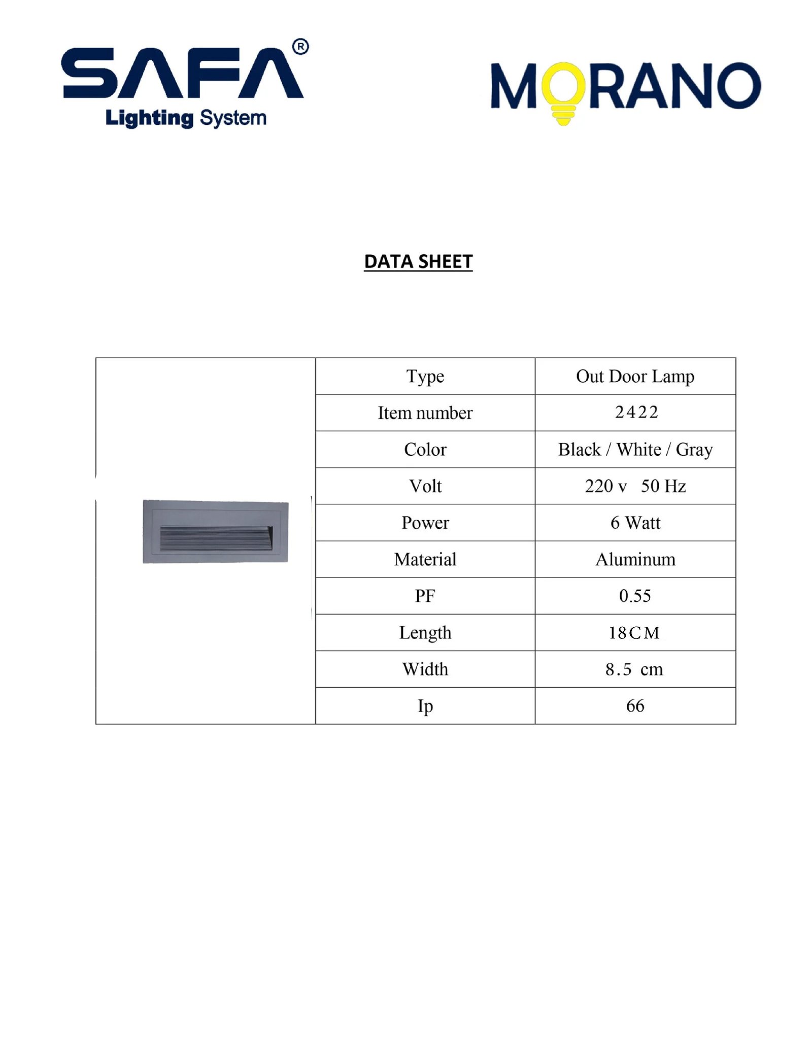2422-درج-سلم-scaled Horizontal rectangular staircase 6 watt - Image 3