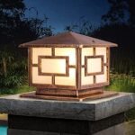 Square floor lantern