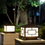 Square floor lantern