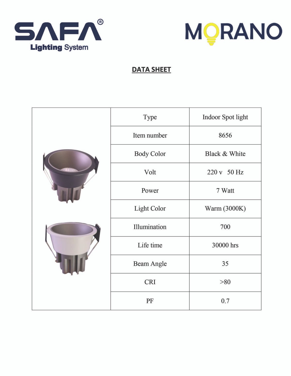 Spot LED 8656 7 watt - Image 3