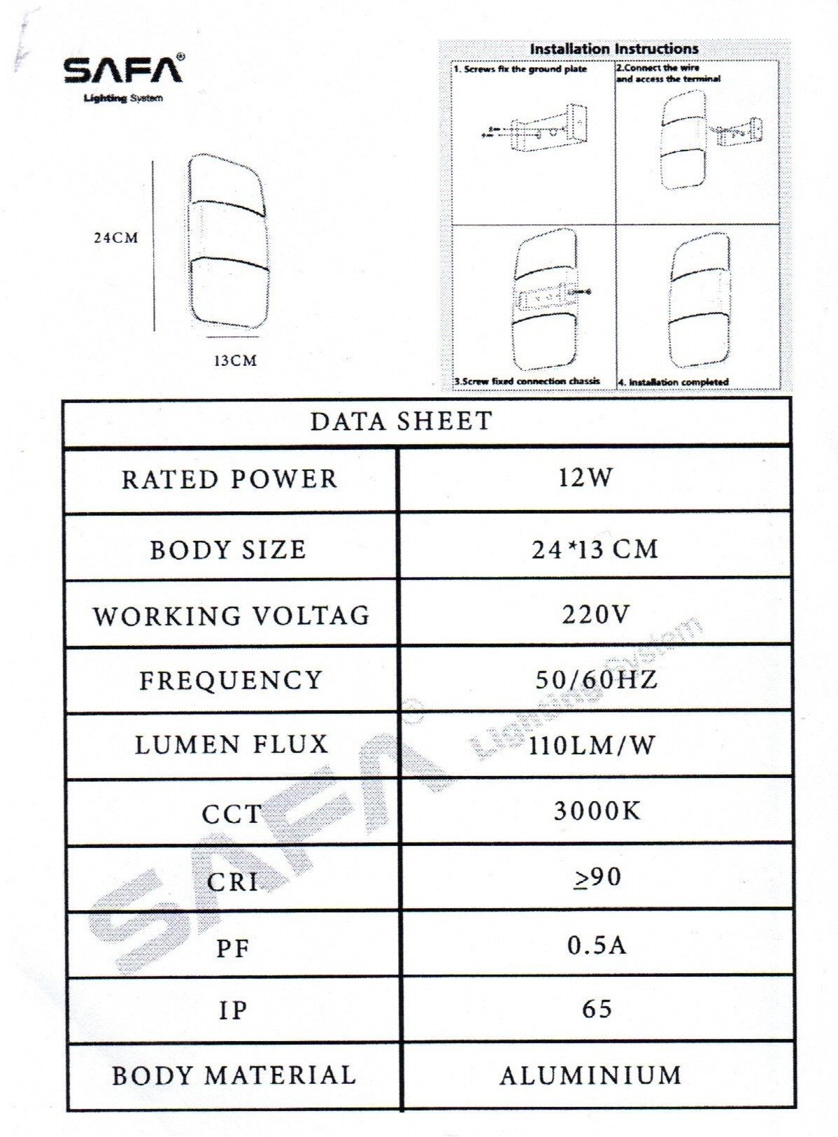 GN08-2 Outdoor LED Wall Luminaire - Image 4
