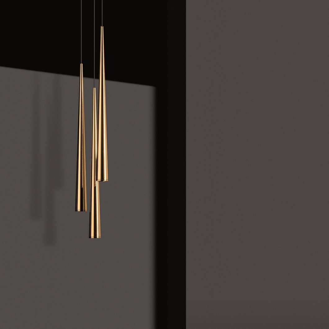 arkoslight_holly-pendant-11 Golden conic descending pendant - Image 2