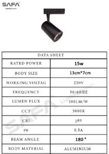 Spot Track Light 15 watt - Image 3