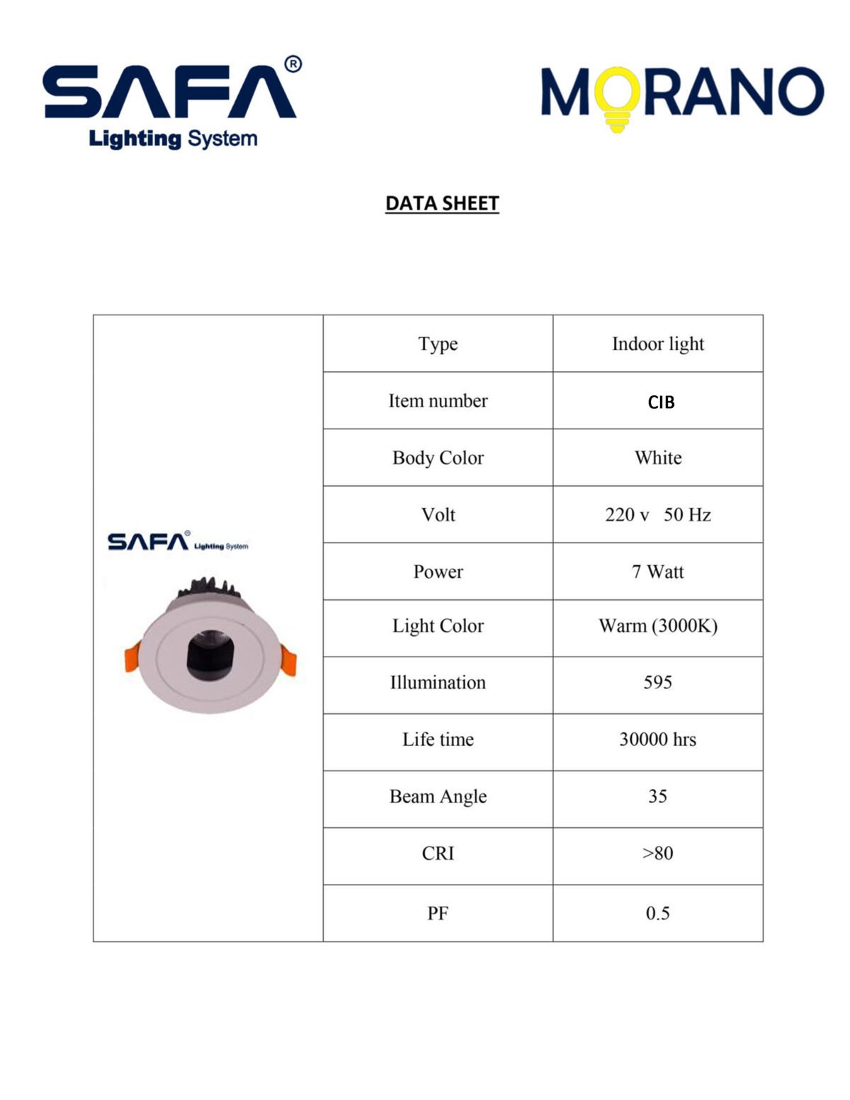 Spot LED wave 294 - Image 3