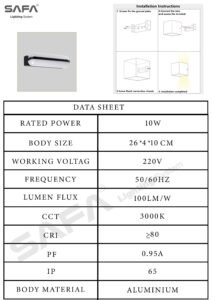 LED outdoor wall luminaire G72 / 2 - Image 3