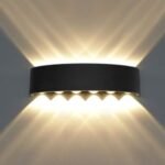 LED outdoor wall luminaire