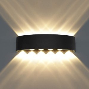 LED outdoor wall luminaire