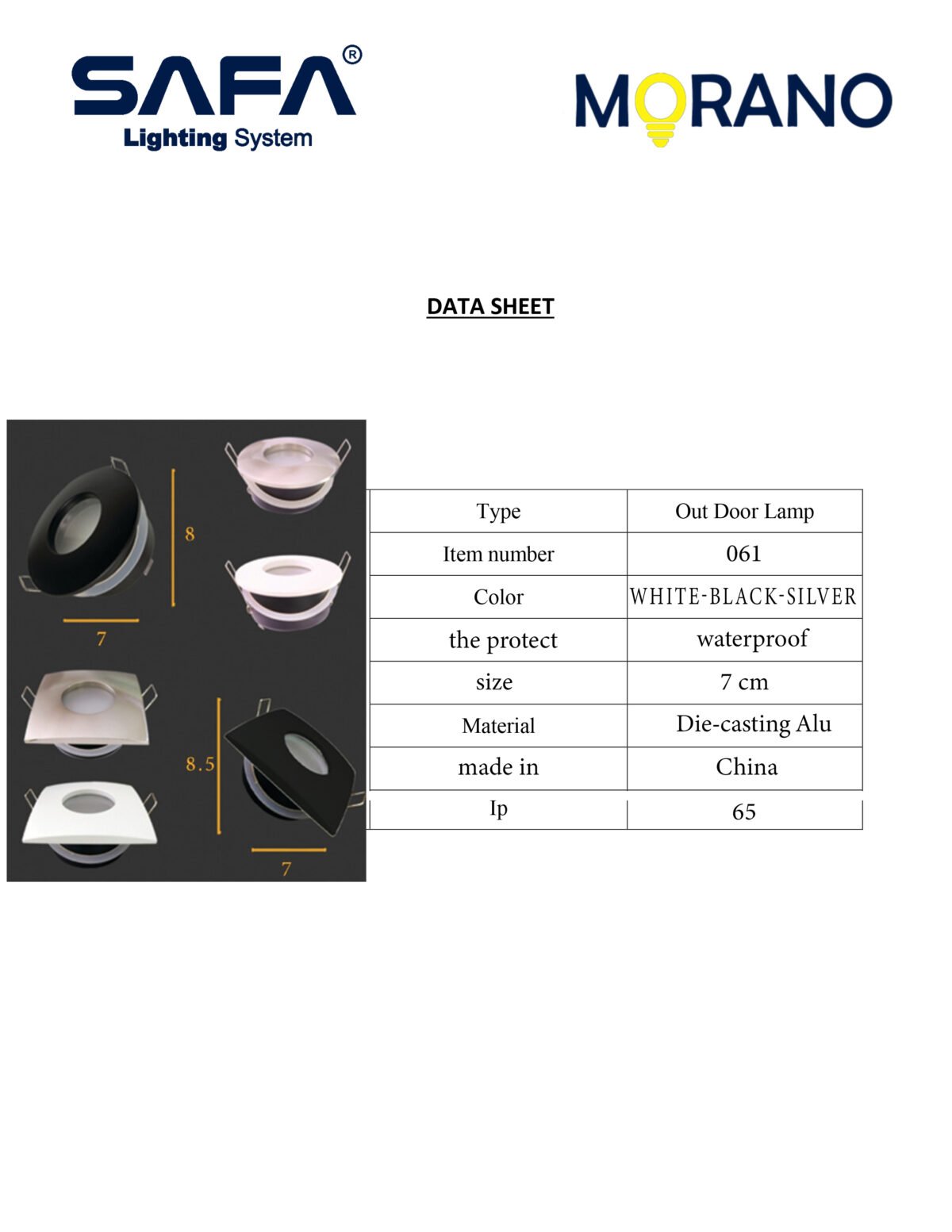 Spot dimmable circular waterproof - Image 3