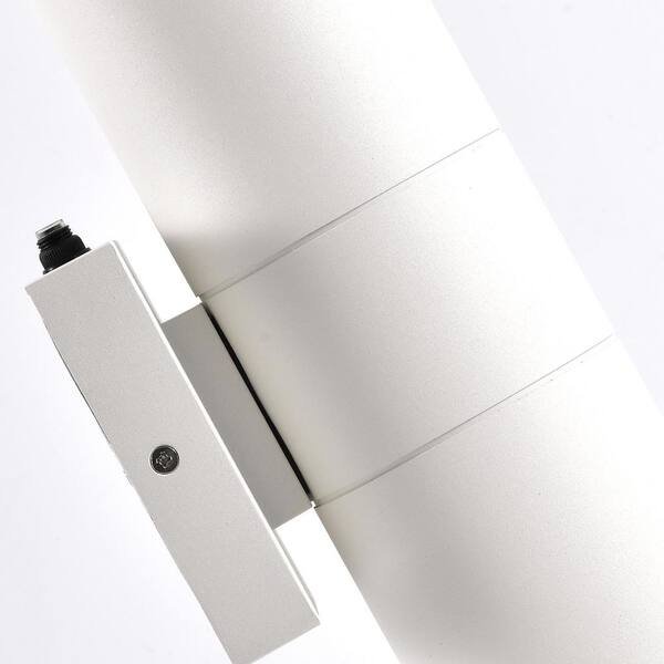 LED wall-mounted 2 x 7 watt external LED applique