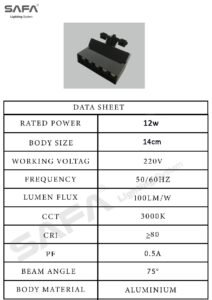 Spot Track Light 12 watt - Image 3