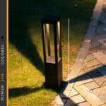 Bollard LED Modern Square
