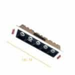 Eyes rectangular spot