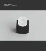 ⁦سلندر نيو مغناتك اسود ابيض⁩ - الصورة ⁦2⁩
