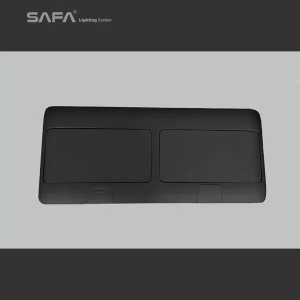 بوكس فيش ارضي فلور بوكس دبل floor box double socket