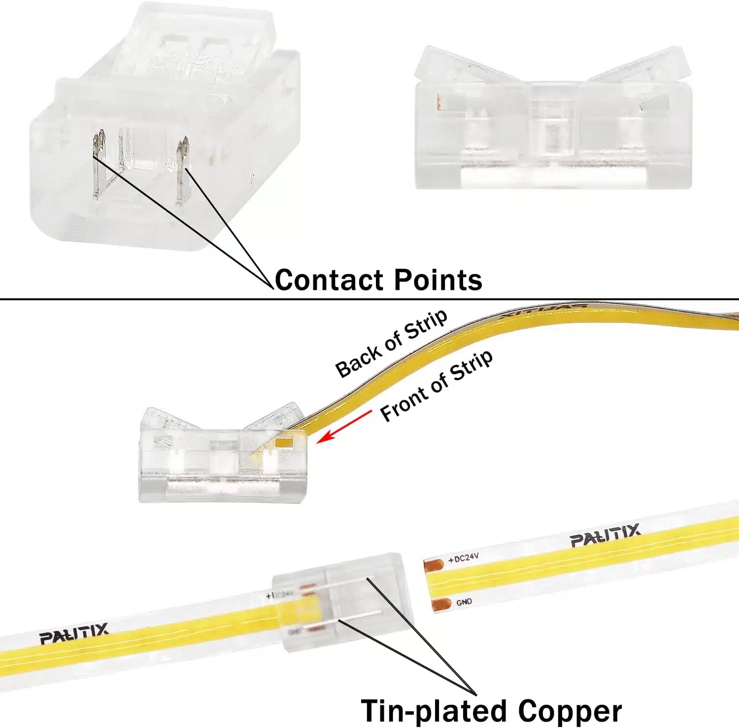 strip led connector