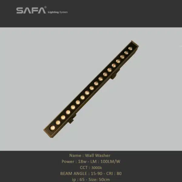 وول ووشر Wall Washer 18w