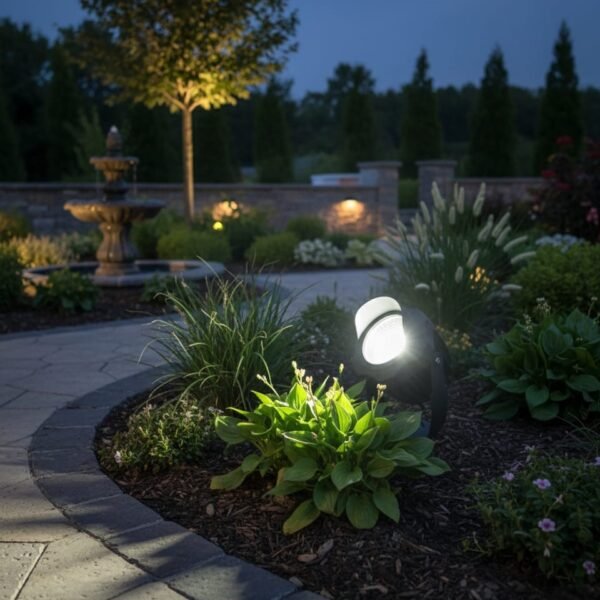 Garden Light spike with Cap