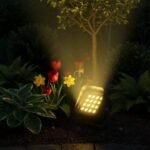 spike floodlight for the garden