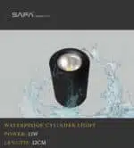 Waterproof Cylindrical Spot Light