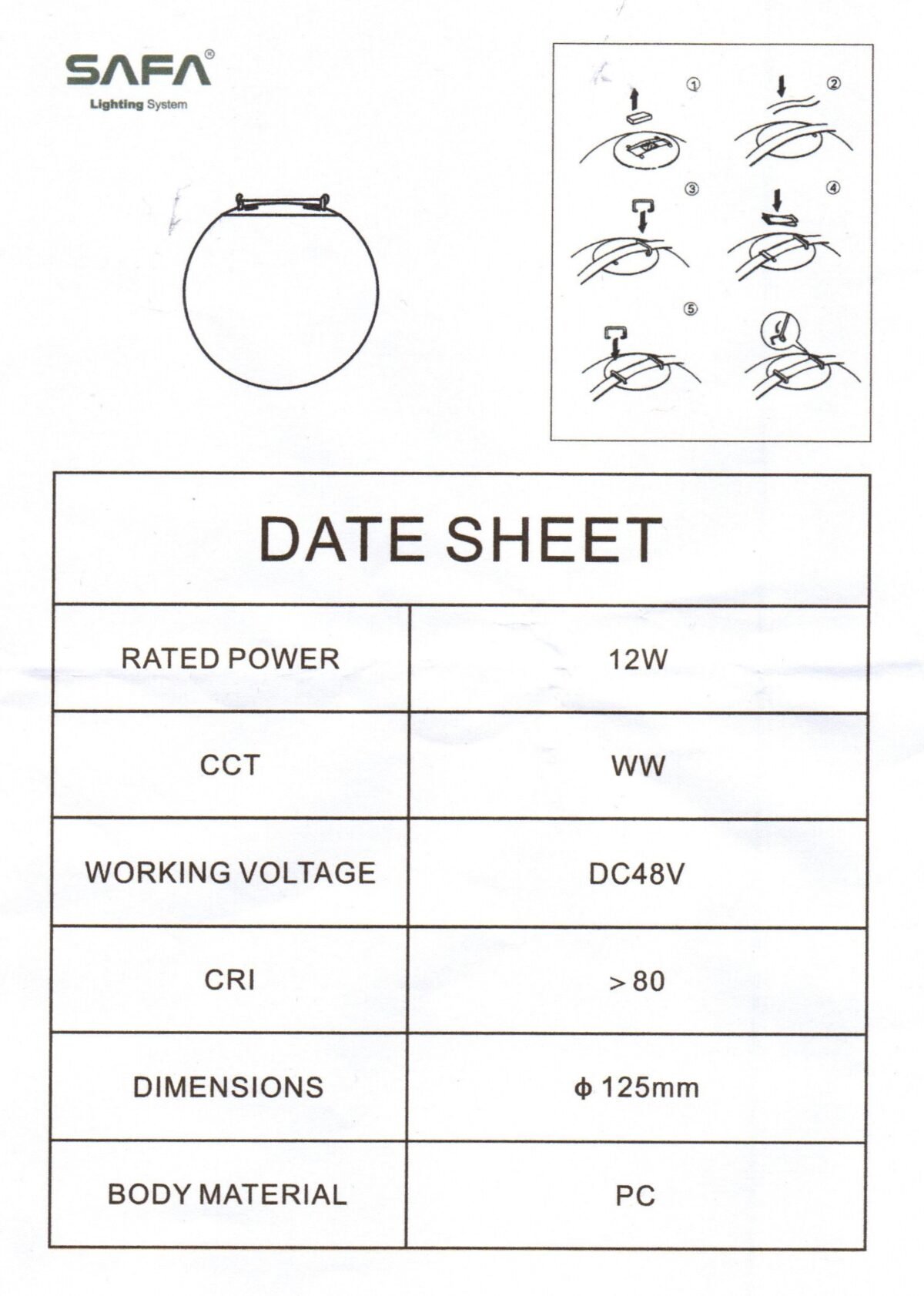 Light Ball for Magnetic Belt - Image 5