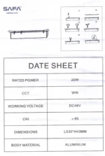 Linear Laser Spot Light For Belt Link Lighting Track - Image 4