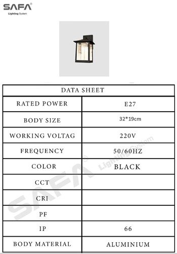 3001A فانوس جداري - الصورة 3