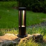 Bollard lighting for gardens and outdoor paths