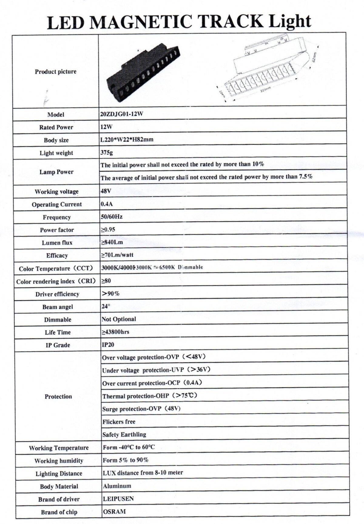 Track Magnatak 12W 3-Light Eyes - Image 3
