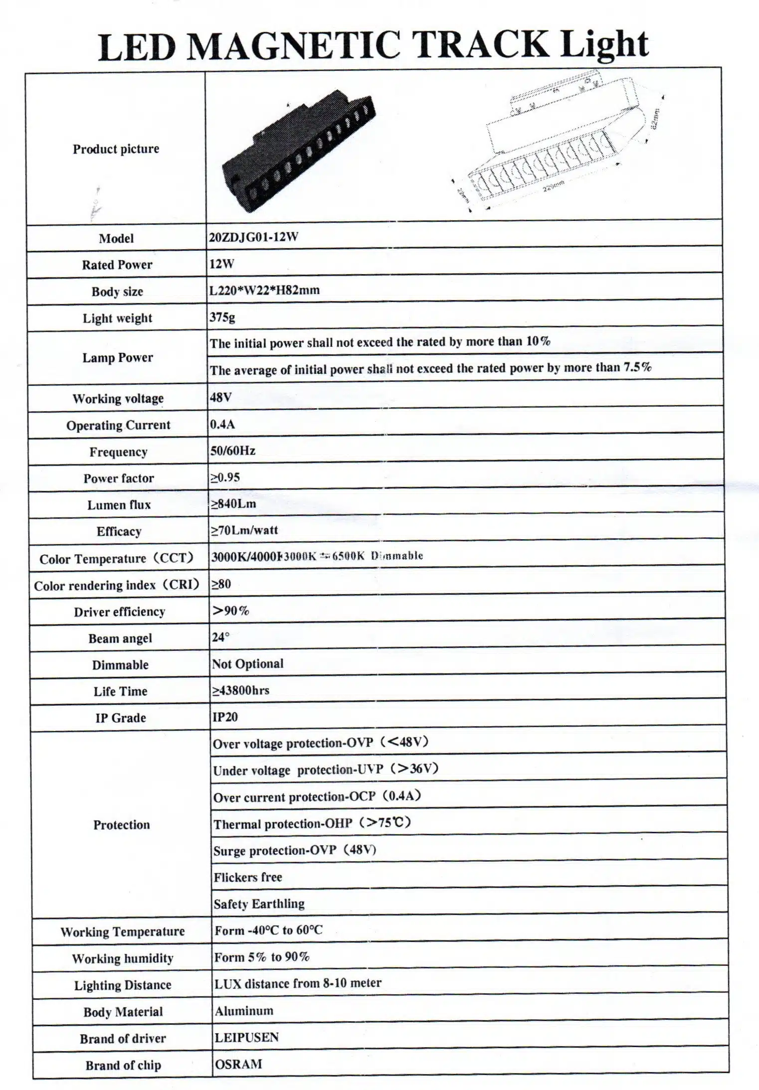 Track Magnatak 12W 3-Light Eyes - Image 3