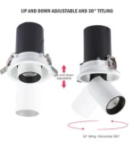 Single Movable Ceiling Spotlight - Image 2