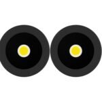 ⁦موب مدور اسود⁩ - الصورة ⁦2⁩