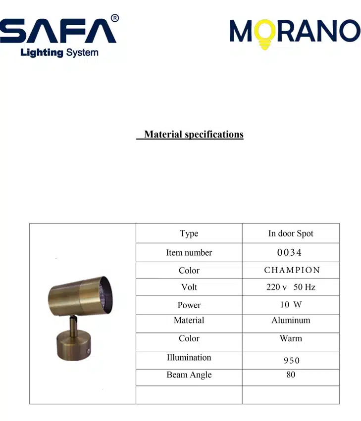 10W LED Spotlight - Image 3
