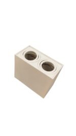 Empty square cylinder.