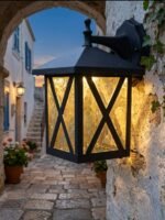 Square Wall Lantern - Image 2