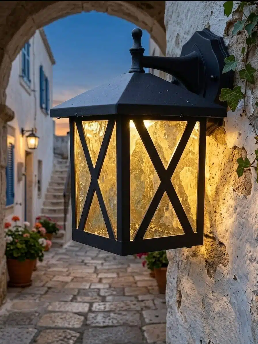 Square Wall Lantern - Image 2