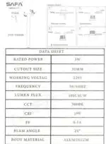 Recessed Ceiling Spotlight - Image 3