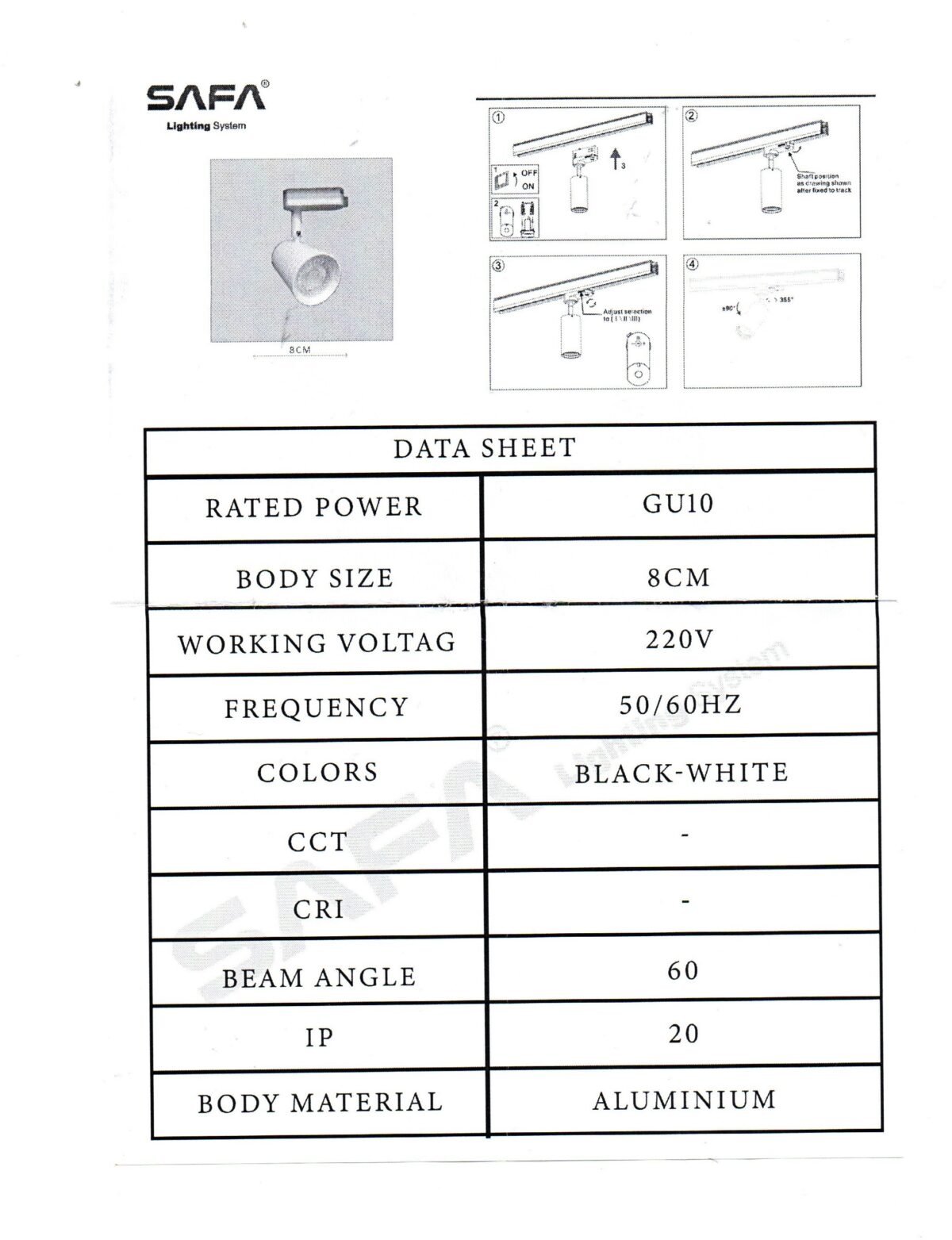 Spot track light - Image 3