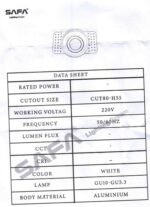 White moving spotlight - Image 2