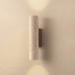 Round Stone LED Wall Light