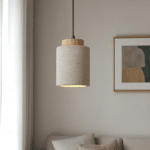 Modern Stone Pendant Light